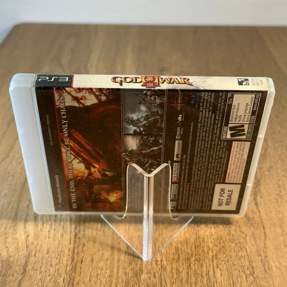 Sony God of War III PS3 TESTED NTSC-U/C Good Edition Action Adventure